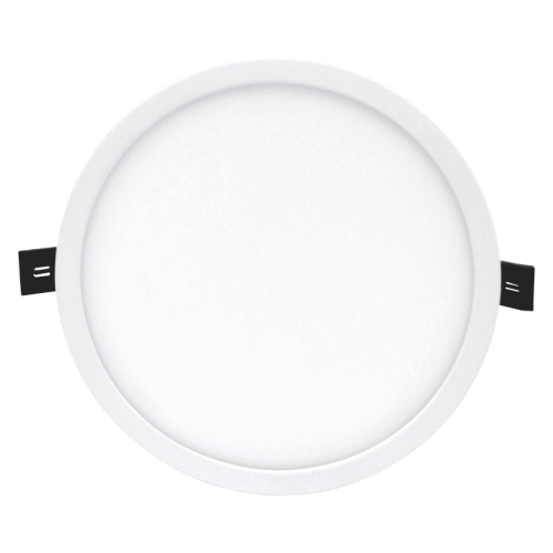 22W round, recessed LED panel SPLIT